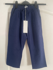 Arket Boys Blue Linen Blend