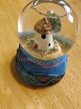 Snowglobe of Mykonos 4.5. inches 