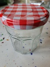 6 x Bonne Maman Glass Jam Jars