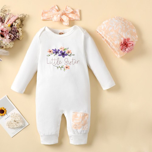 Newborn baby girl floral - girl,