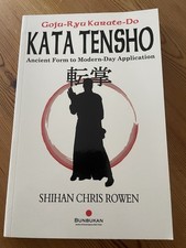 KATA TENSHO MARTIAL ARTS BOOK RARE. GOJU-RYO KARATE DO