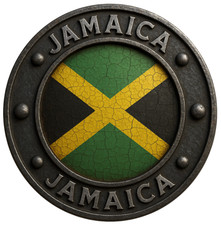 Jamaica Flag Decorative Vinyl
