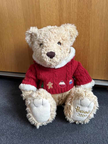 Harrods christmas teddy bear - christmas,