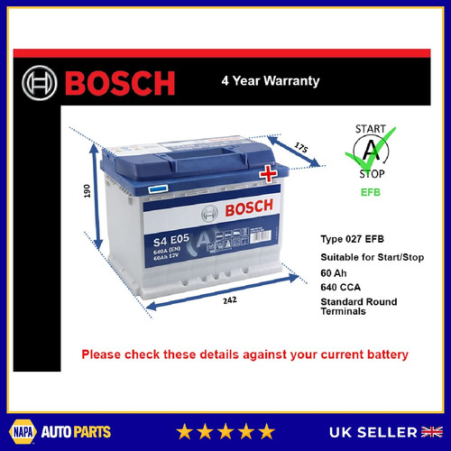 Efb car battery - car, rover