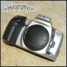 Rare silver minolta dynax - silver,