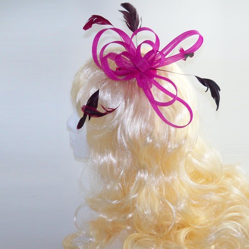 Wedding day fascinator - wedding,
