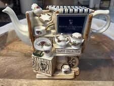 Rare Royal Doulton Market Stall Teapot Collection English Rose Paul Cardew A