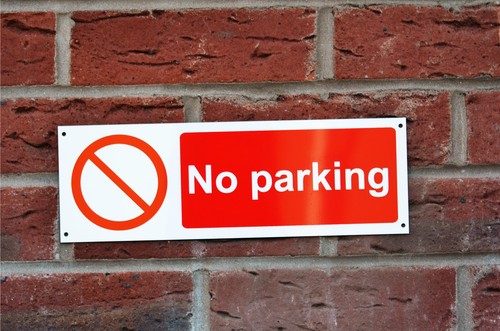 Parking plastic dibond - parking, or