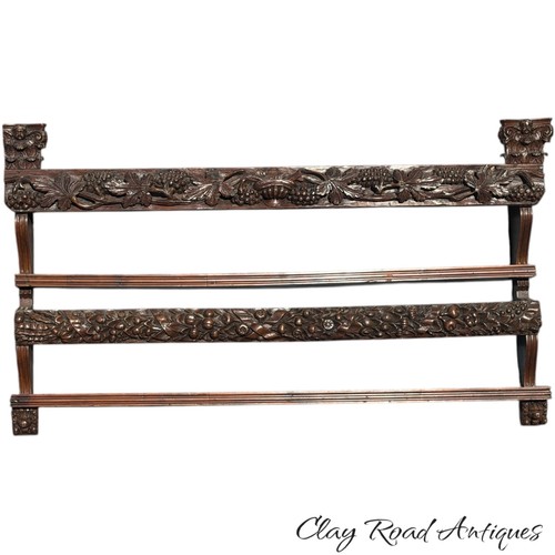 Antique plate rack baroque - antique,