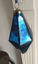 Vintage Large Glass  Hanging