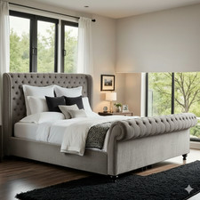 Chesterfield Royal Sleigh Bed