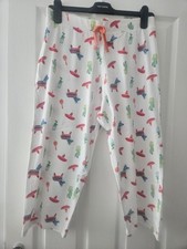 Tu Woman 3/4 Length Pyjama Bottoms - Size 10