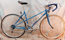 1970 Peugeot Mixte Touring Road Bike 51cm Small Blue Steel Shimano Step-Thru 12S