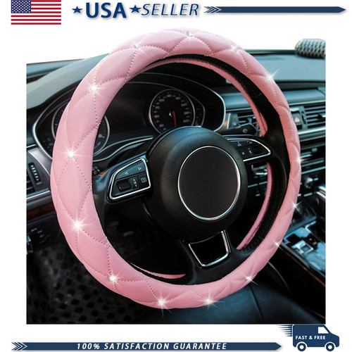 Diamond leather bling - leather,
