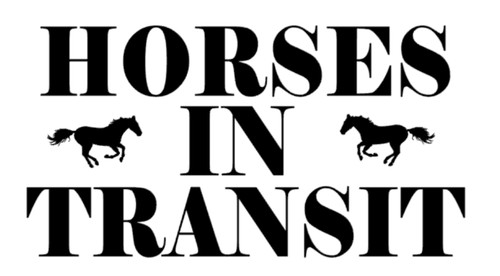 Horsebox sticker sign - sticker,