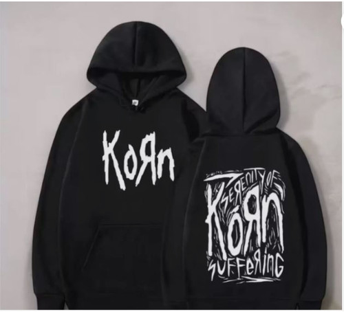 Korn hoodie 90s rock band - hoodie,90s,