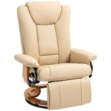 HOMCOM PU Leather Reclining