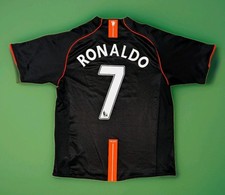 Original Manchester United Football Shirts Mens Large Ronaldo Nike Soccer Jersey