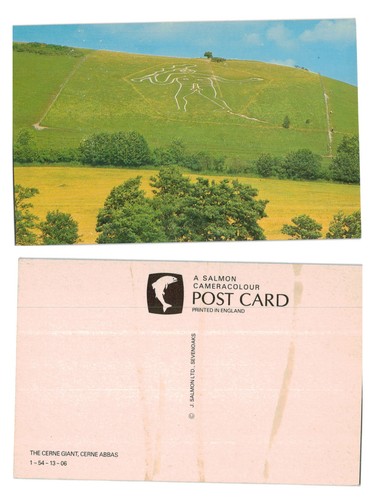 Postcard the cerne - the, giant