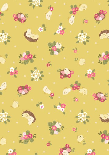 Bunny hop spring easter floral - spring/easter,