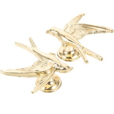  2 Pcs Furniture Knobs Bird