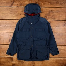 Vintage L.L.Bean Outdoor Coat M 80s Baxter State Parka Blanket Lined USA Made