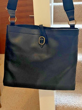 large black leather shoulder