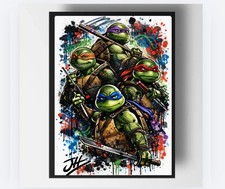 A4 Glossy Art Print - Ninja