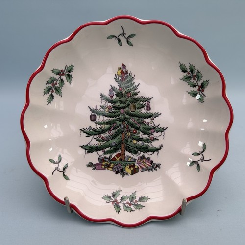 Spode christmas tree round - spode,