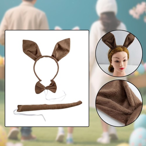 Bunny ears headband tail - bunny,