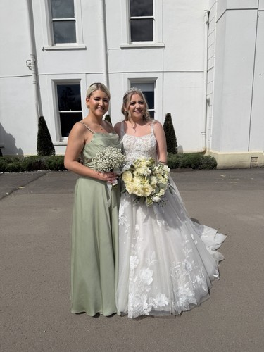 Sage green bridesmaid dress - bridesmaid,