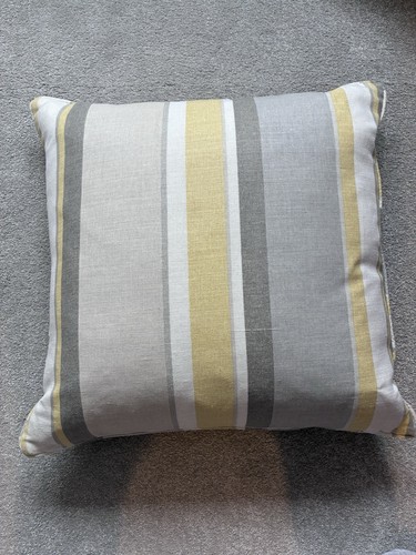 Large linen cushion - linen,