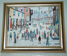 1938. L S LOWRY. A PROCESSION