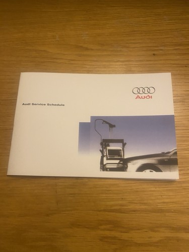 Audi service book stamped - audi,
