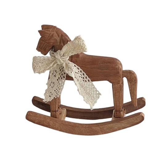 Wooden rocking horse nostalgic - rocking,