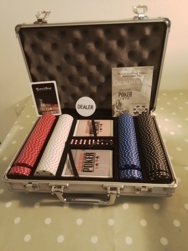 Used poker set texas - used,