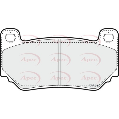 Brake pads set for - pads, mg