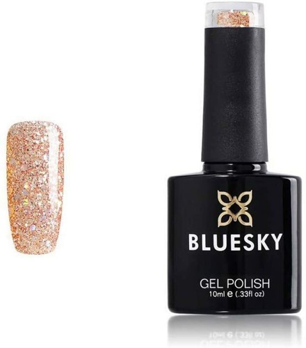 Bluesky gel nail polish gold - gel,