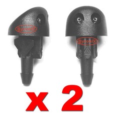 RENAULT CLIO MK2 WINDSCREEN WASHER JETS NOZZLE WATER SPRAY JET X2 FRONT