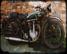 Bsa b21 photo print - a4,