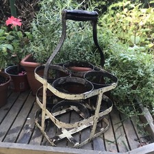 Antique French Zinc Metal Wine