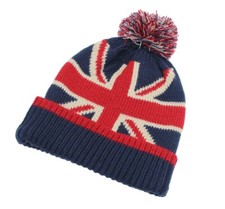 Mens Union Jack Winter Knitted