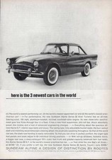 1963 Sunbeam Alpine Hardtop