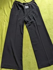?️ JACQUES VERT Women's Black Special Occasion Smart Trousers Size UK 14