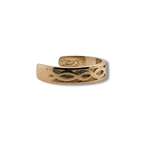 9ct yellow gold - gold, toe