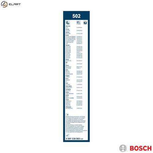 Wiper blade 397 - blade,