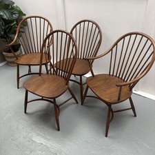 4 Ercol Dining Chairs Cryoline