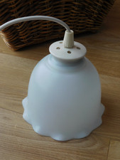 Vintage Milk Glass Bell Shaped