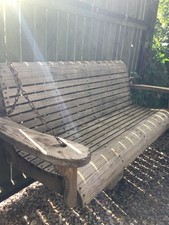 Stylish And Comfortable Wooden Swing Seat