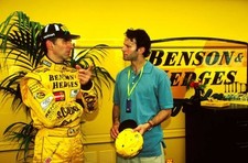 Damon Hill Jordan Mugen Honda